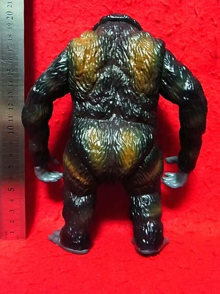 ソフビキングコングコングゴリラ指人形？怪獣玩具